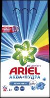 Ariel Automat Стиральный порошок Touch of Lenor Fresh Color для цветного белья, 3 кг пакет