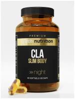 Premium CLA Slim Body Night мягк. капс., 60 шт