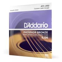 D'Addario EJ26 струны для акустической гитары