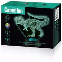 Ночник с 3D эффектом Camelion NL-405 Динозавтр