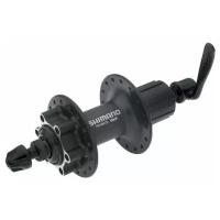 Shimano Втулка задняя M475, 36 отв, 8/9 ск, 6-болт, QR 166мм, цвет Черный