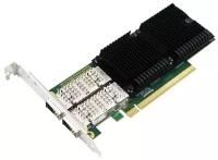 Сетевая карта LR-LINK LRES1014PF-2QSFP28 PCI-Express 4.0 среда передачи данных волокно 100Gb/s