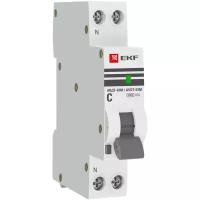 Дифференциальный автоматический выключатель EKF PROxima АВДТ-63М, 25А, С, 30мА, тип AС, 6кА, электронный
