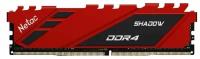 Оперативная память Netac Shadow 16 ГБ DDR4 3200 МГц DIMM CL16 NTSDD4P32SP-16R