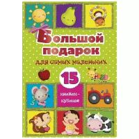 Книга АСТ Большой подарок для самых маленьких. 15 книжек-кубиков! 120526-3