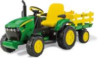 Peg-Perego Автомобиль John Deere Ground Force, зеленый/желтый