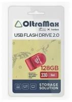 USB Flash Drive 128Gb - OltraMax 330 2.0 OM-128GB-330- Red