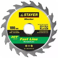 Пильный диск STAYER Fast Line 3680-180-30-20 180х30 мм