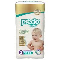 Predo Baby Подгузники детские для новорожденных 3 (4-9 кг) 44шт