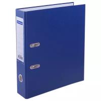 Папка-регистратор OfficeSpace, 70мм, бумвинил, с карманом на корешке, синяя Спейс 162579
