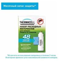 Набор запасной Thermacell (4 газовых картриджа + 12 пластин)