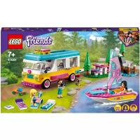 Конструктор LEGO Friends 41681 Лесной дом на колесах и парусная лодка, 487 дет