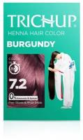 Хна для волос - Бургунди - Trichup Henna Burgundy 7.2, 6x10 гр