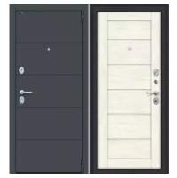 Входная дверь Porta S 4. Л22 Graphite Pro/Nordic Oak Браво