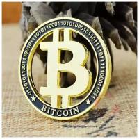 Коллекционная монета Bitcoin