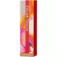 Wella Professionals Color Touch Pure Naturals крем-краска для волос, 4/0 Коричневый, 60 мл