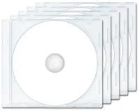 Диск DVD+R 8.5Gb DL 8x CMC Printable, slim box (прозрачный), 5 шт