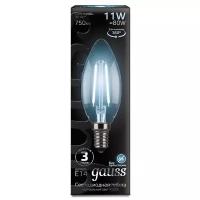 Светодиодная лампа Gauss LED Filament Свеча E14 11W 750lm 4100К