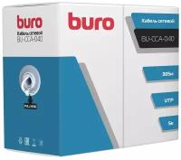 Кабель сетевой Buro, cat5E, 4 пары, 305м серый (bu-cca-040)