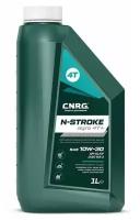 Полусинтетическое моторное масло C.N.R.G. N-Stroke Agro 4T+ 10w30, 1 л