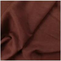 Ткань костюмная (коричневый) 100% лен, 50 см * 141 см, италия