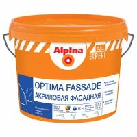 Alpina Expert Optima Fassade / Альпина Эксперт Оптима краска для наружных работ акриловая фасадная 9л База 1