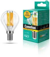 Светодиодная лампа Camelion LED12-G45-FL/830/E14