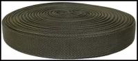 Стропа текстильная ременная лента шир. 20 мм, хаки, 3 метра (плотность 8 гр/м2)