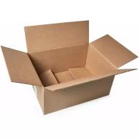 Коробка картонная (Гофрокороб), 380х270х183 мм, объем 19 л, 10 шт