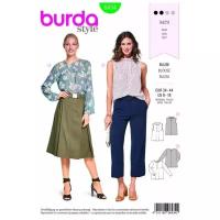 Выкройка Burda 6434 - Блуза
