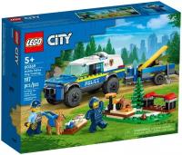 Конструктор LEGO City 60369 Mobile Police Dog Training, 197 дет