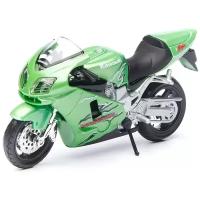 Maisto Мотоцикл Kawasaki Ninja ZX-12R, 1:18 зелёный