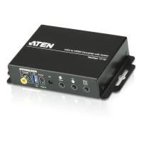 Конвертер ATEN VC182 / VC182-AT-G, Конвертер интерфейса VGA-HDMI с поддержкой звука и м. ATEN VC182-AT-G