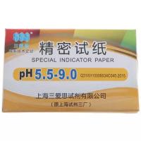 Лакмусовая бумага (pH тест) 80 полосок от 5,5 до 9,0 pH