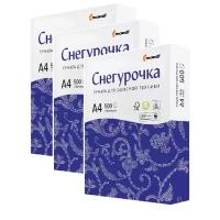 Бумага офисная, для печати, для принтера, Снегурочка, А4, 1500 листов