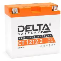 Мото аккумулятор Delta CT 1212.2 AGM 12V (YTX14-BS, YTX12-BS)