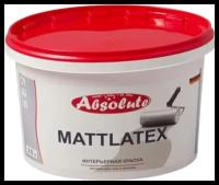 Краска водно-дисперсионная Absolute Mattlatex моющаяся матовая белый 2.5 л