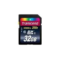 Карта памяти Transcend SDHC Premium 200X Class 10 (30/10MB/s) 32GB