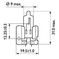 Лампа Philips Галогеновая H2 X511 70w Philips арт. 13311C1