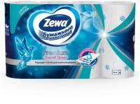 Полотенца бумажные Zewa Premium Декор двухслойные 4 рул