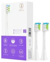 Насадка для зубной щетки Soocas Sonic Electric Toothbrush 2шт, Белый, D3/X1/X3/X3U/X5/V1/X3 PRO, Ростест (EAC)