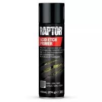 Грунт U-POL RAPTOR ACID ETCH Primer протравливающий кислотный аэрозоль (Spray), цвет серый 0,45 л