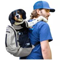 Рюкзак для переноски собак K9 Sport Sack Plus2 - серый, размер L
