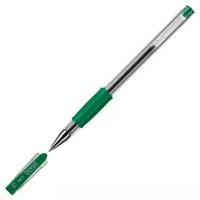 Ручка гелевая Attache Town 0,5мм с резин. манжеткой зеленый Россия 9 штук