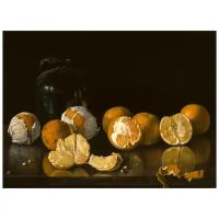 Репродукция на холсте Апельсины (Oranges) Клоский Уильям 54см. x 40см