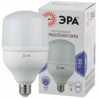 Лампа светодиодная ЭРА STD LED POWER T100-30W-6500-E27 E27 - Е27 30Вт колокол холодный дневной свет, 1шт