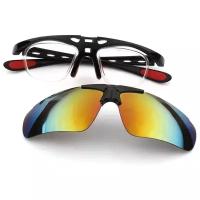Очки солнцезащитные для близорукости солнцезащитные очки С оправой для диоптрийных линз.