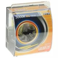 Лампа 12V H4 60/55W P43t 3000К бокс (2шт.) всесезонная Golden Eye HNG 12443GE2