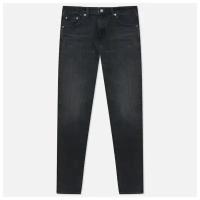 Мужские джинсы Edwin Skinny Kaihara Black x Black Stretch Denim 12.5 Oz чёрный, Размер 30/32