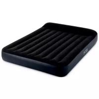 Матрас-кровать QUEEN DURA-BEAM PILLOW REST CLASSIC W/ FIBER-TECH BIP 152х203х25см, встр.насос 220в